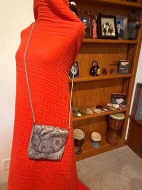 Banana Republic Italian Leather Mini Crossbody |Luxe Minimalist